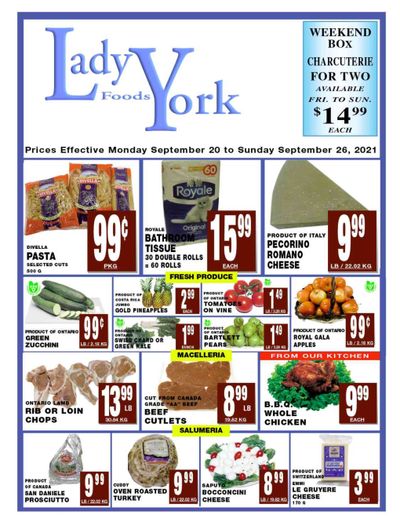 Lady York Foods Flyer September 20 to 26