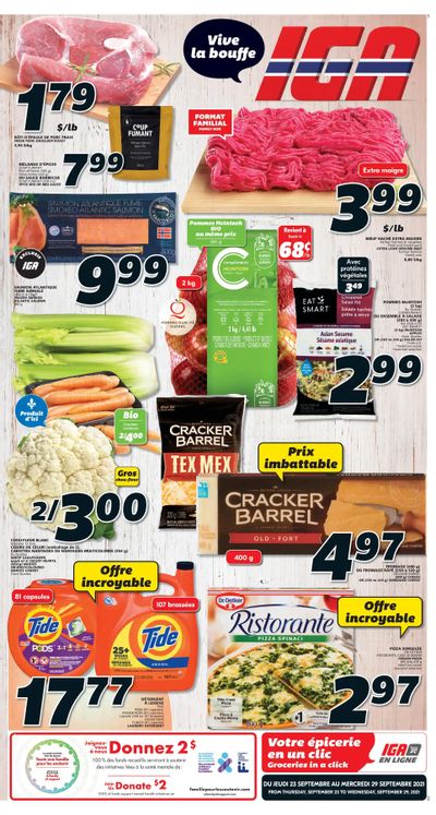 IGA (QC) Flyer September 23 to 29