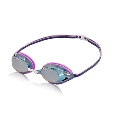 Speedo Women's Swim Goggles Mirrored Vanquisher 2.0, Archroma/Cobalt/Silver $22.07 (Reg $27.47)
