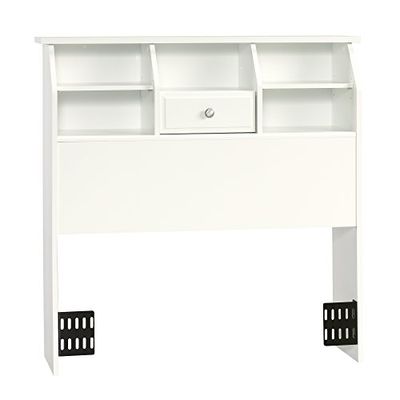 Sauder 411905 Shoal Creek Bookcase Headboard, Twin, Soft White finish $160.22 (Reg $177.07)