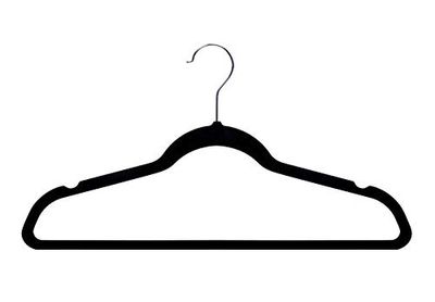 AmazonBasics Velvet Suit Hangers - 50-Pack, Black $15.05 (Reg $33.74)