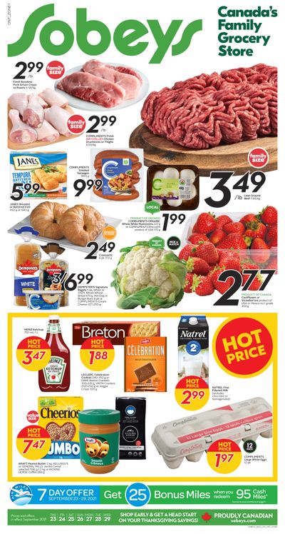 Sobeys (ON) Flyer September 23 to 29