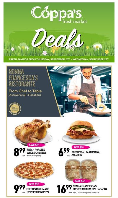 Coppa's Fresh Market Flyer September 23 to 29