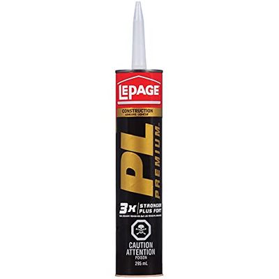 LePage PL Premium Polyurethane Construction Adhesive 295 ml $4.98 (Reg $6.77)