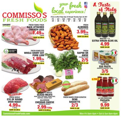 Commisso's Fresh Foods Flyer September 24 to 30