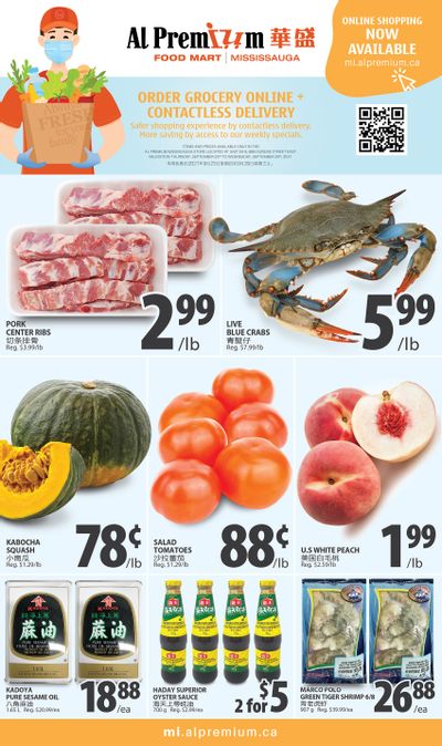 Al Premium Food Mart (Mississauga) Flyer September 23 to 29