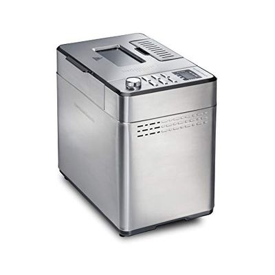 Hamilton Beach Premium Dough & Bread Maker Machine with Auto Fruit and Nut Dispenser, 2 lb. Loaf Capacity, Stainless Steel (29888) $79.98 (Reg $124.98)
