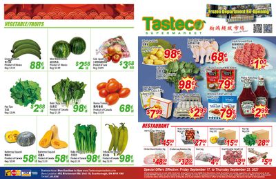 Tasteco Supermarket Flyer September 17 to 23