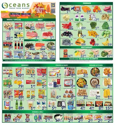 Oceans Fresh Food Market (Brampton) Flyer September 24 to 30