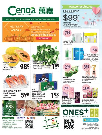 Centra Foods (Aurora) Flyer September 24 to 30