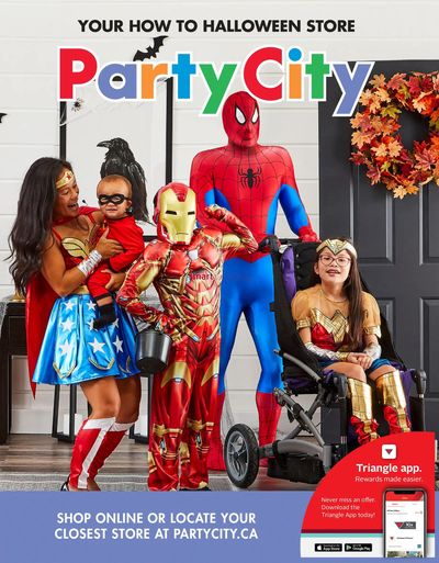 Party City Flyer September 24 to October 31