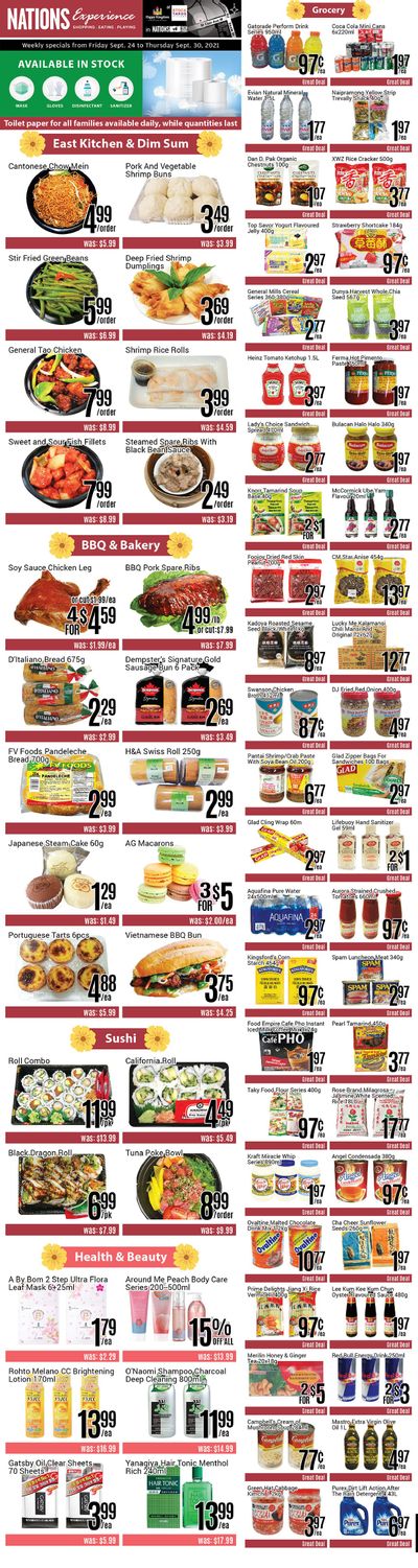 Nations Fresh Foods (Toronto) Flyer September 24 to 30