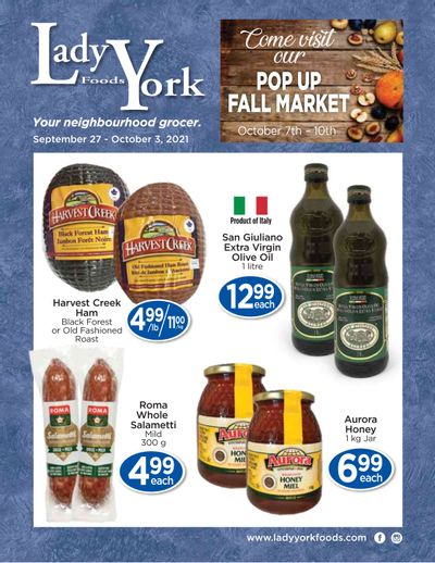 Lady York Foods Flyer September 27 to October 3