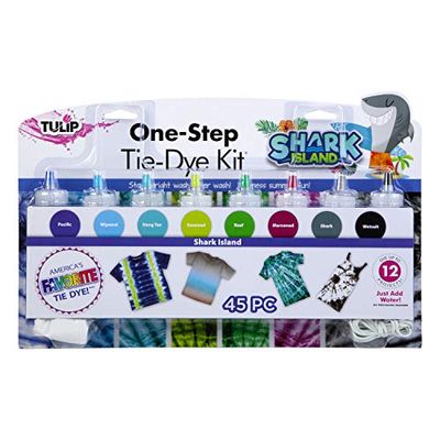 Tulip One-Step Tie-Dye Kit 8 Vibrant Colors Tie-Dye, Shark Island $19.23 (Reg $25.11)