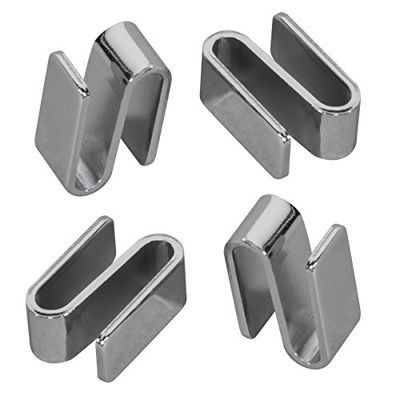 Akro-Mils AWSHOOK8PK Connecting S Hook for Chrome Wire Shelf System, 8-Pack $7.36 (Reg $16.32)