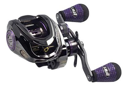LEW'S Fishing, Pro-Ti Speed Spool SLP Casting Reel, 7.5:1 Gear Ratio, 11 Bearings, 30" Retrieve Rate, Left Hand, One Size, Multi (TLPT1SHL) $293.75 (Reg $336.18)