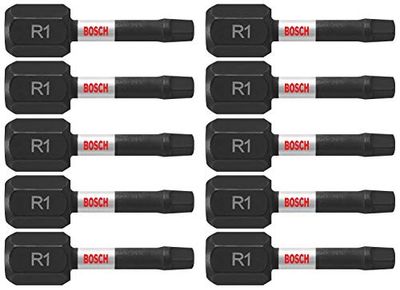 Bosch ITSQ11B Impact Tough 1 in. Square #1 Insert Bits $8.39 (Reg $17.49)