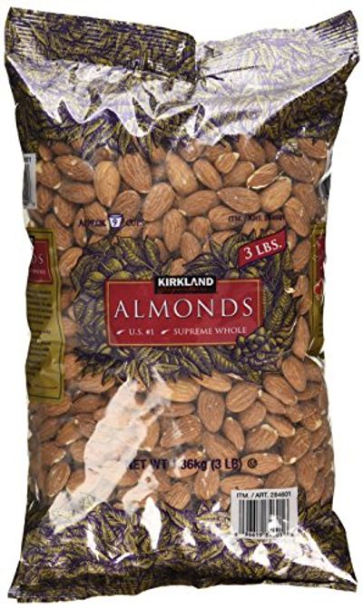 Kirkland signature Whole Almonds, 1.36 kg $16.49 (Reg $26.79)