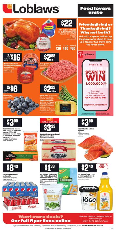 Loblaws (ON) Flyer September 30 to October 6