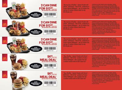 McDonald's Canada Coupons (BC, YT) March 16 to April 19