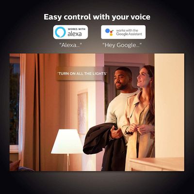 Hue White 3pk Starter Kit with Smart Button on Sale for $ 61.43 (Save $16.10) at Amazon Canada