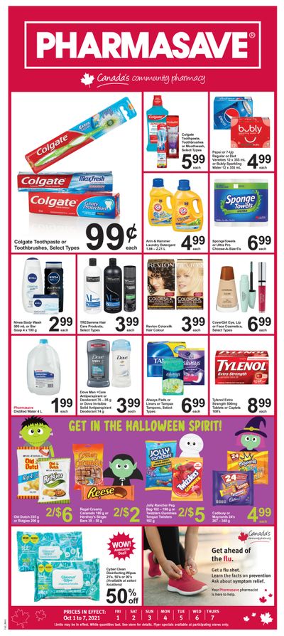 Pharmasave (West) Flyer October 1 to 7