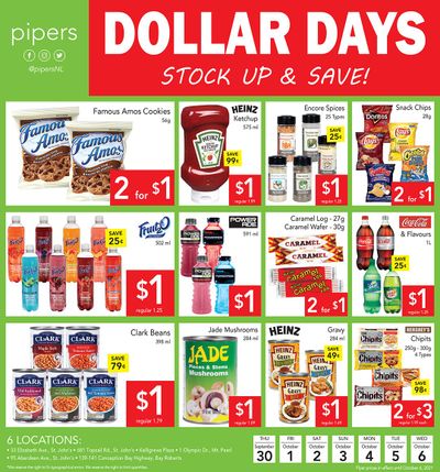 Pipers Superstore Flyer September 30 to October 6