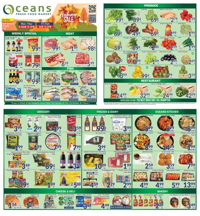 Oceans Fresh Food Market (Brampton) Flyer October 1 to 7