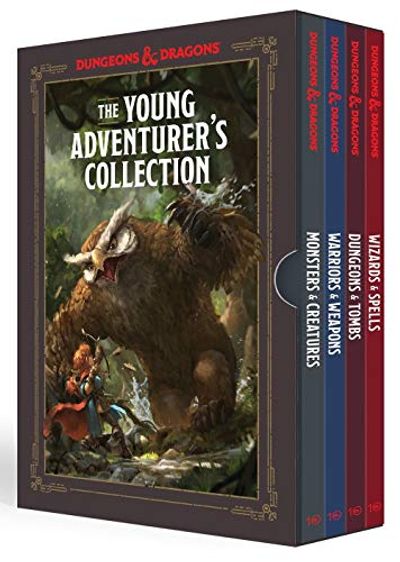 The Young Adventurer's Collection [Dungeons & Dragons 4-Book Boxed Set]: Monsters & Creatures, Warriors & Weapons, Dungeons & Tombs, and Wizards & Spells $34.85 (Reg $44.00)