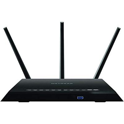 NETGEAR Nighthawk Smart Wi-Fi Router (R7000) - AC1900 Wireless Speed (Up to 1900 Mbps) | Up to 1800 Sq Ft Coverage & 30 Devices | 4 x 1G Ethernet and 2 USB Ports | Armor Security $109.98 (Reg $199.99)