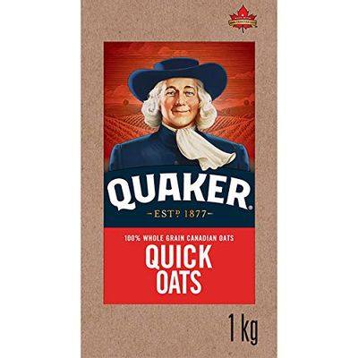 QUAKER Quick Cook Standard Oats, 1 kg $1.97 (Reg $3.27)