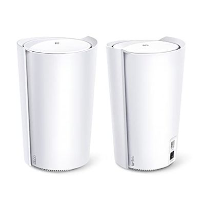 TP-Link Deco Tri-Band WiFi 6 Mesh System(Deco X90) - Covers up to 6000 Sq.Ft, Replaces Routers and Extenders, AI-Driven and Smart Antennas, 2-Pack $499.99 (Reg $666.38)