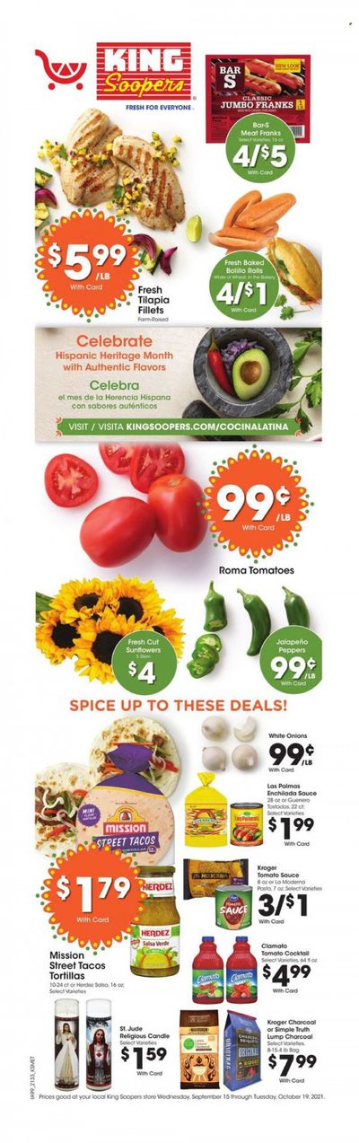 King Soopers (CO) Weekly Ad Flyer October 1 to October 8 King Soopers (CO) Weekly Ad Flyer October 1 to October 8