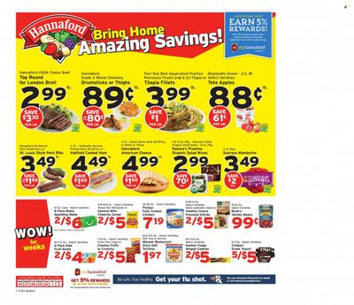 Hannaford (VT) Weekly Ad Flyer October 1 to October 8