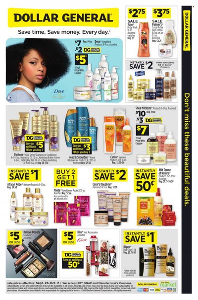 Dollar General Weekly Ad Flyer October 1 to October 8
