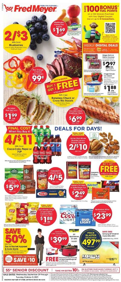 Fred Meyer Weekly Ad Flyer October 1 to October 8
