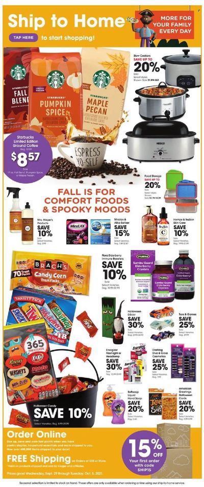 Smith's (AZ, ID, MT, NM, NV, UT, WY) Weekly Ad Flyer October 1 to October 8
