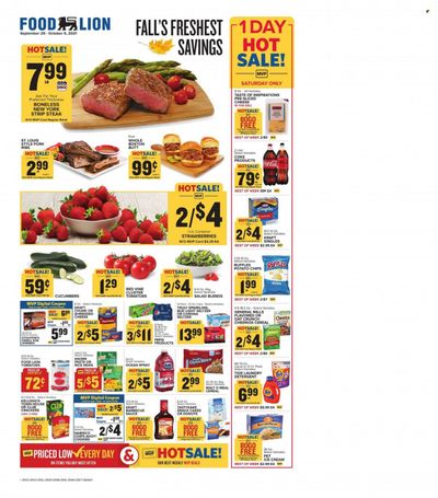 Food Lion (NC) Weekly Ad Flyer October 1 to October 8