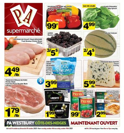Supermarche PA Flyer October 4 to 10