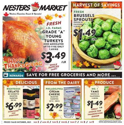 Nesters Market Flyer October 3 to 9
