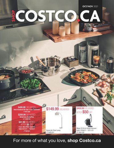 Costco Online Catalogue October 1 to November 30