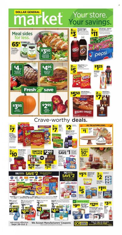 Dollar General (FL) Weekly Ad Flyer October 2 to October 9