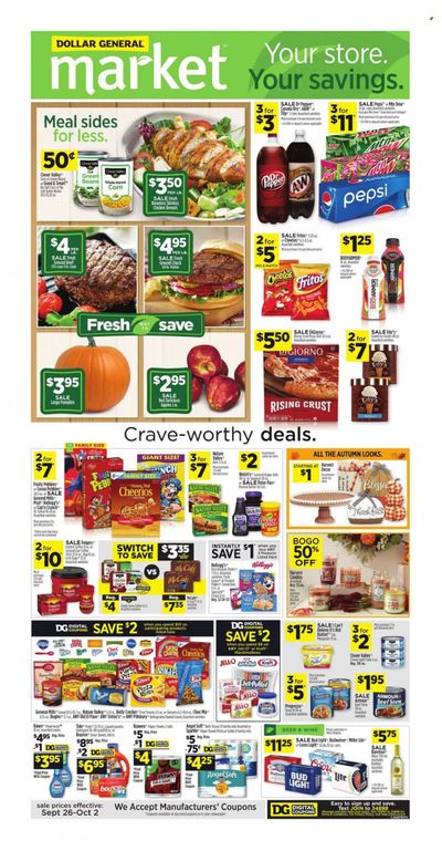 Dollar General (WV) Weekly Ad Flyer October 2 to October 9