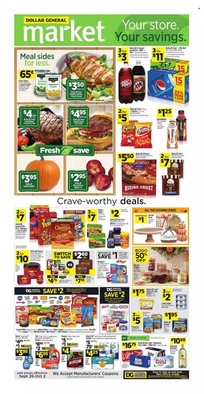 Dollar General (LA) Weekly Ad Flyer October 2 to October 9