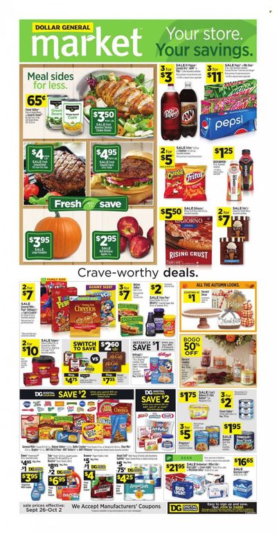 Dollar General (OK) Weekly Ad Flyer October 2 to October 9