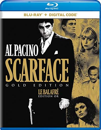 SCARFACE83 GOLDED BD CDN [Blu-ray] $14.99 (Reg $19.99)