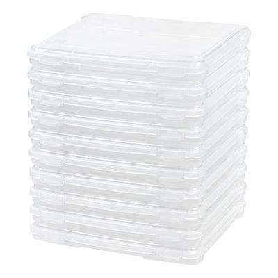 IRIS Slim Portable Project Case, 10 Pack, Clear $59.17 (Reg $73.13)