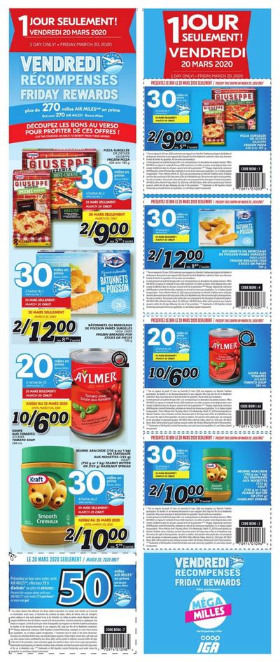 Coop IGA Flyer March 19 to 25
