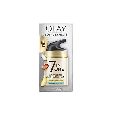 Total Effects 7 in 1 Anti-Aging UV Moisturizer SPF 15 by Olay for Women - 1.7 oz Moisturizer $17.98 (Reg $19.98)