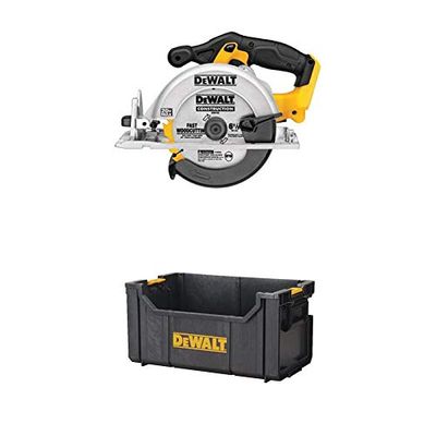 DEWALT DCS391B 20-Volt MAX Li-Ion Circular Saw (Tool Only) with Dewalt DWST08205 ToughSystem Tote $162.99 (Reg $187.28)